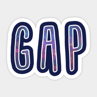 The GAP Sticker